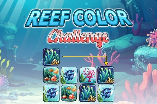 Reef Color Challenge Game