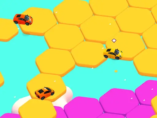 Sport Car Hexagon Game